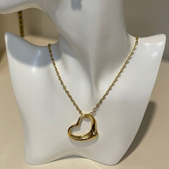 Tiffany & Co. Large Open Heart Pendant - Picture 1 of 6